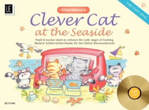 Clever Cat At The Seaside. 4 Mains Mike Cornick Partition Piano