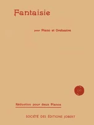 Fantaisie. 2 Pianos DEBUSSY Partition Piano