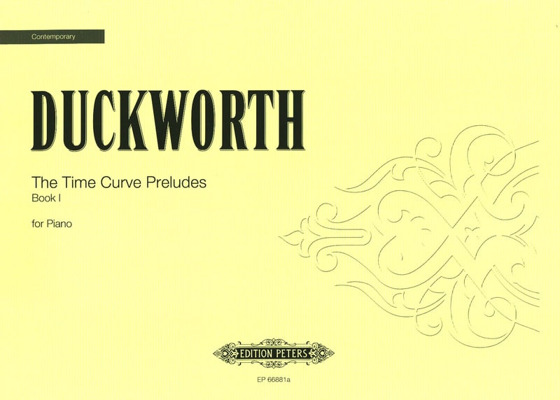 The Time Curve Préludes Book 1 William Duckworth Partition Piano