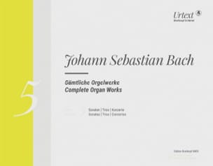 Sämtliche Orgelwerke Volume 5 BACH Partition Orgue