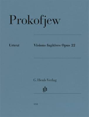 Visions fugitives PROKOFIEV Partition Piano