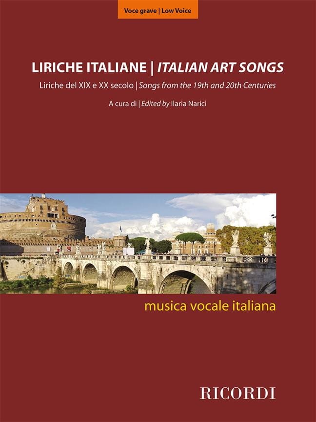 Liriche italiane - Voix grave Partition Recueils